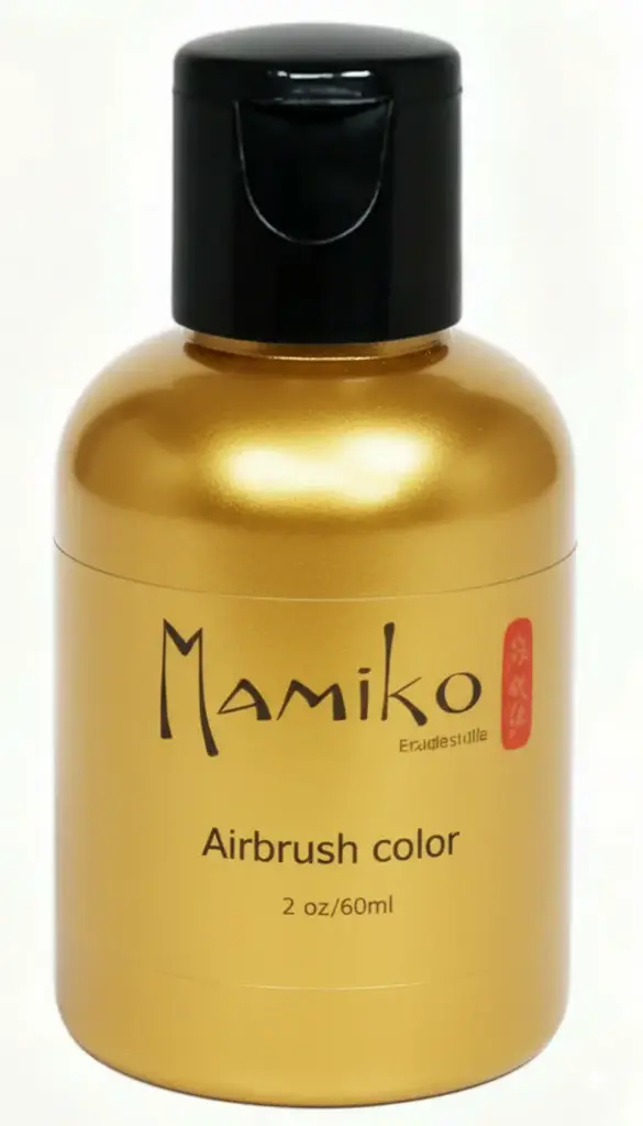 [181-035] AIR BRUSH METAL COLOR "GOLD 35ML"