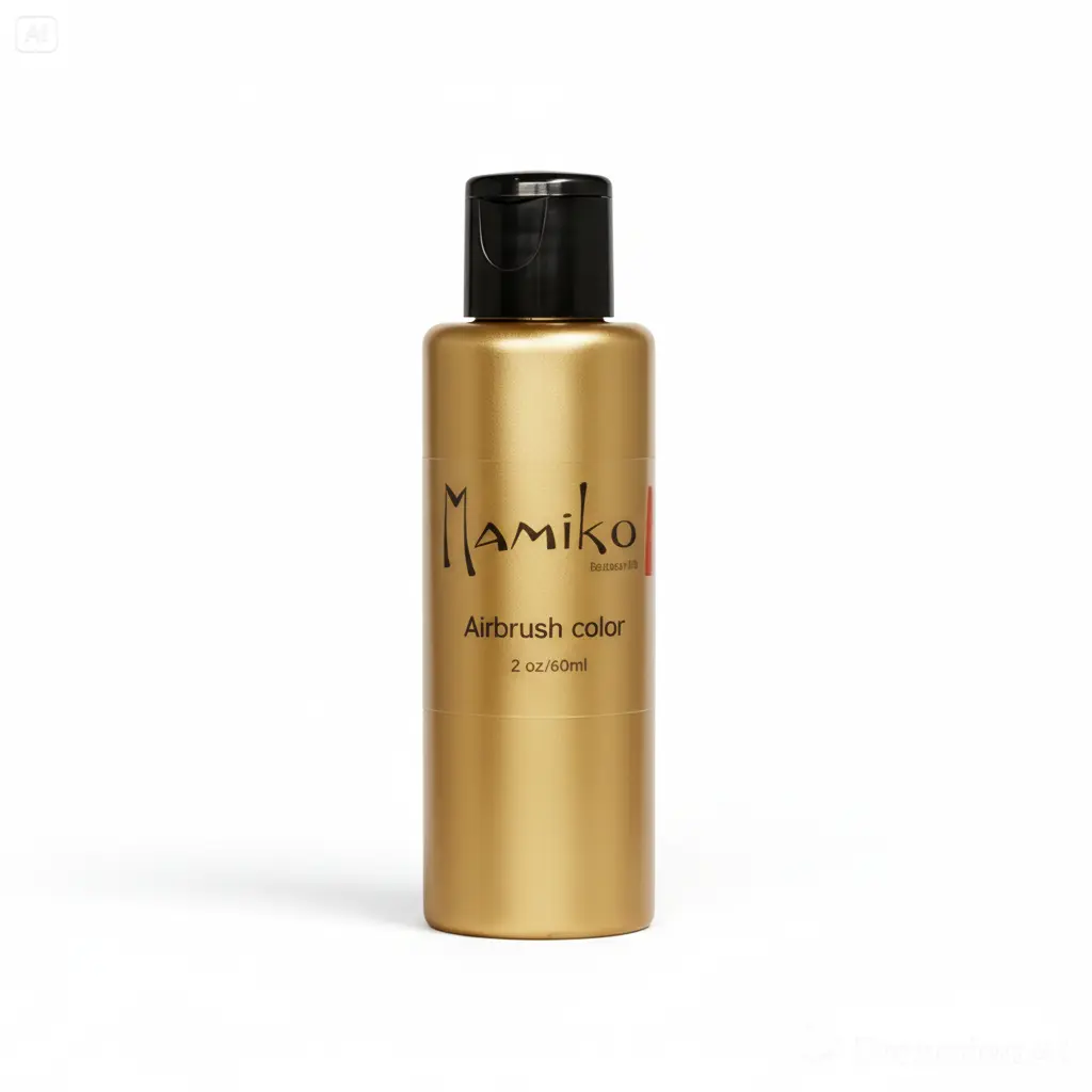 [181-060] AIR BRUSH METAL COLOR "GOLD 60ML"