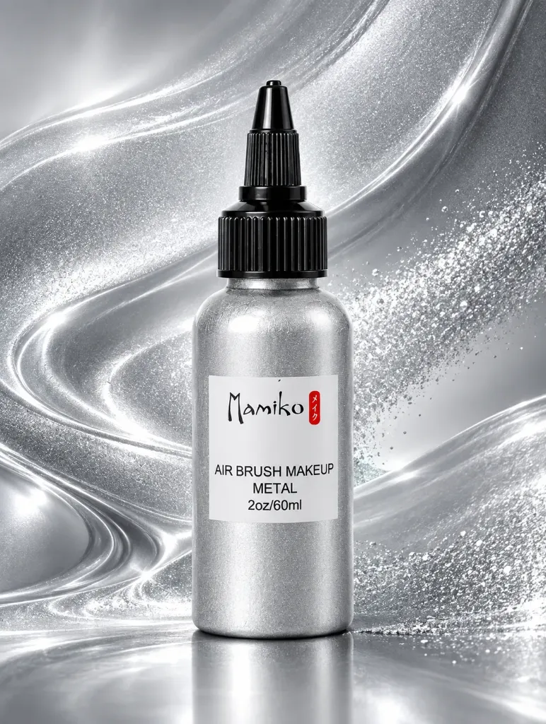 AIR BRUSH METAL COLOR "SILVER 60ML"