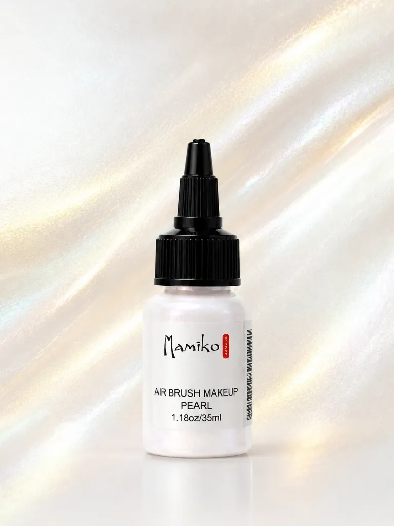 [160-035] AIR BRUSH PEARL COLOR "WHITE-GOLD 35ML"   