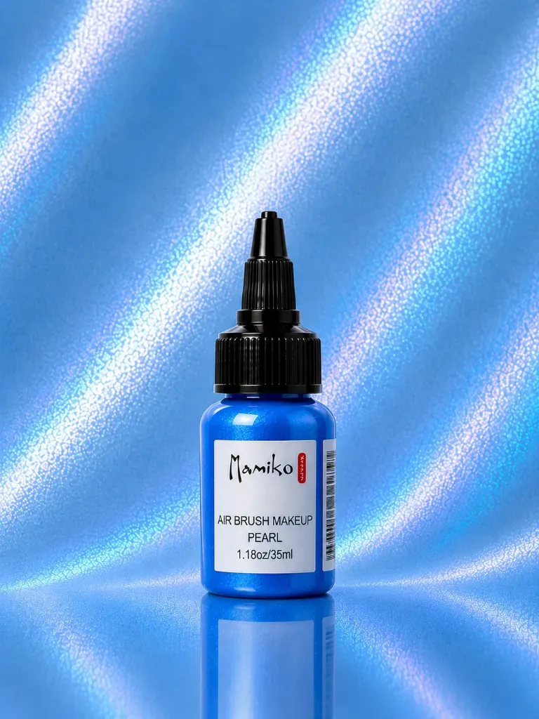 [163-035] AIR BRUSH PEARL COLOR "BLUE 35ML"     