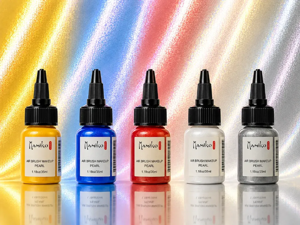 [AIR 2-035] AIR BRUSH PACK 5 PEARL COLORS "35ML"