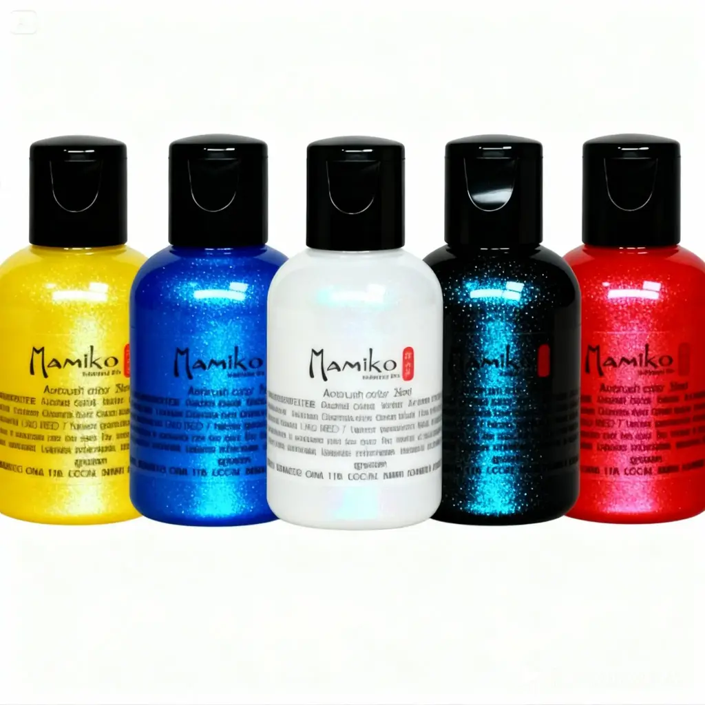 AIR BRUSH PACK PEARL COLOR "PRIMARY 35ML" 