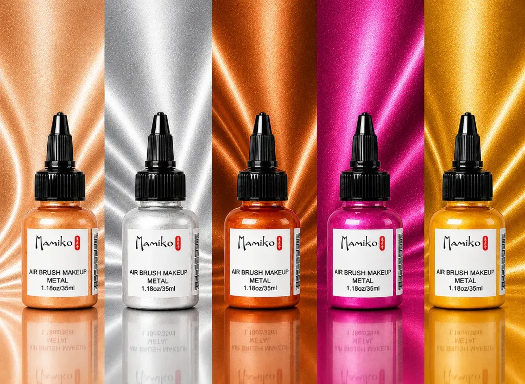 AIR BRUSH PACK 5 METAL COLORS 35ML
